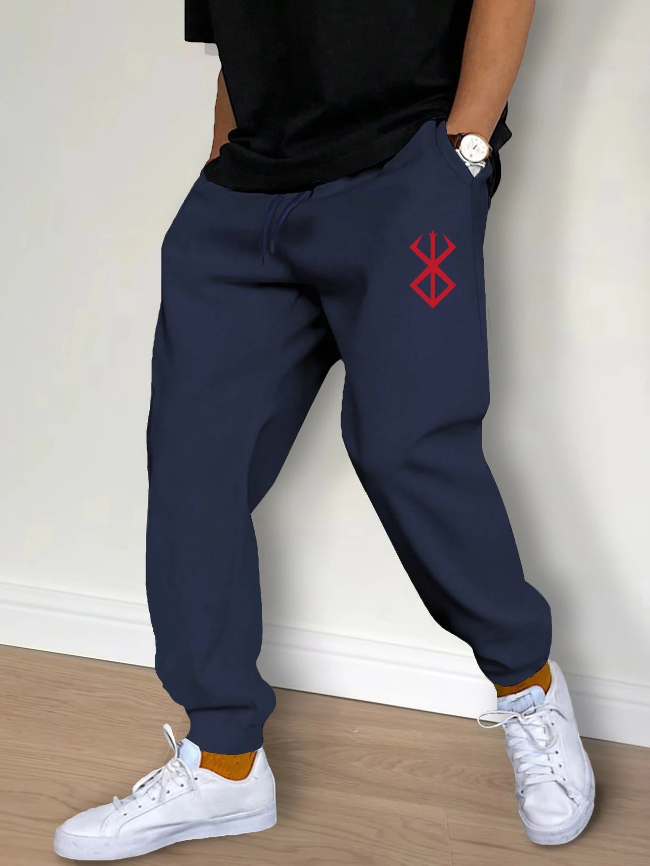 Autumn Mens Casual Pants Fashion Drawstring Pants Winter Joggers Workout Running Gym Fitness Sports Trousers Streetwear Trousers.