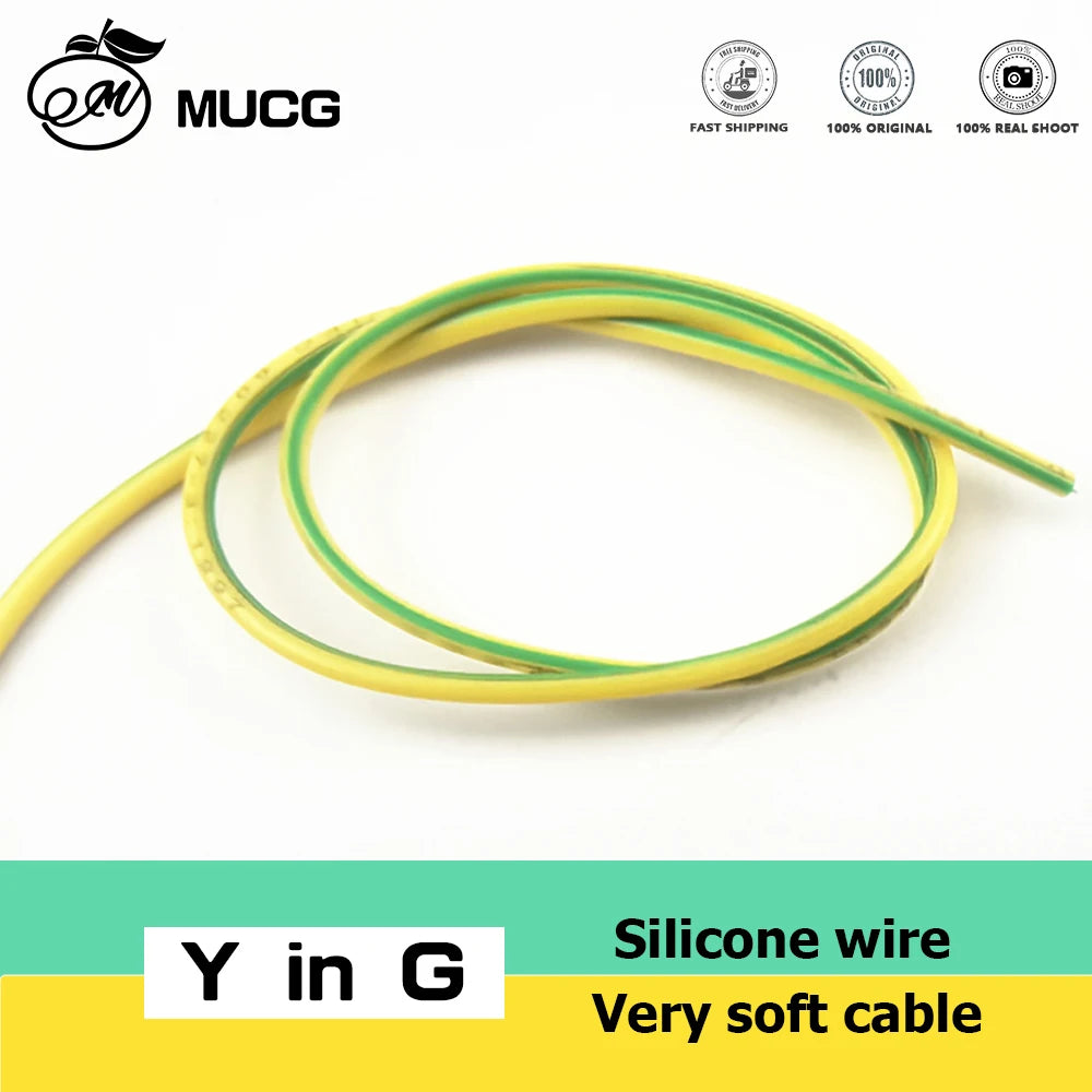 11Colors Heat-resistant Silicone wire Ultra soft Electrical wires Electronic componen cable DC led 18awg 20awg 22awg 24awg 26awg