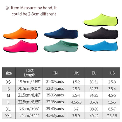 Women Beach Water Shoes Beach Sneaker Socks Man Barefoot Yoga Shoes Quick-Drying Surfing Swimming Shoes Barefoot Water Skin Sock.