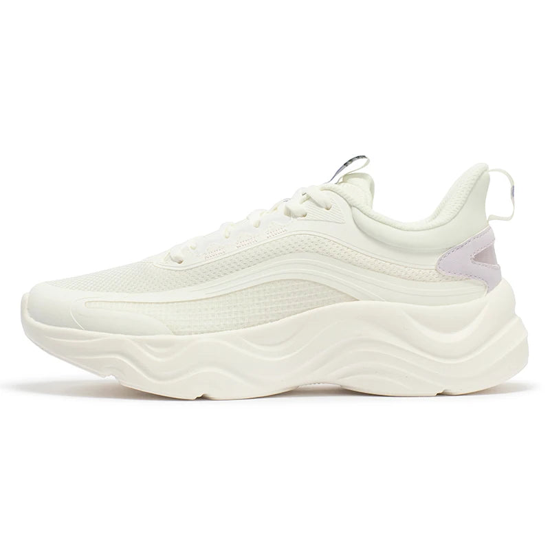 361 Degrees New Women Running RacingShock Absorbing Wear Casual All-Match Resistant Trendy Thick Bottom Female Sneaker 682412245.