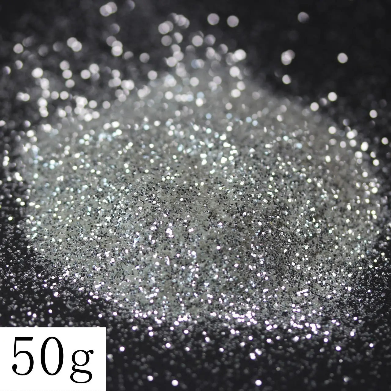 Ultra Fine Colorful Spark - Solvent Resistant White Iridescent Glitter -  - 015 Size, 0.5 mm