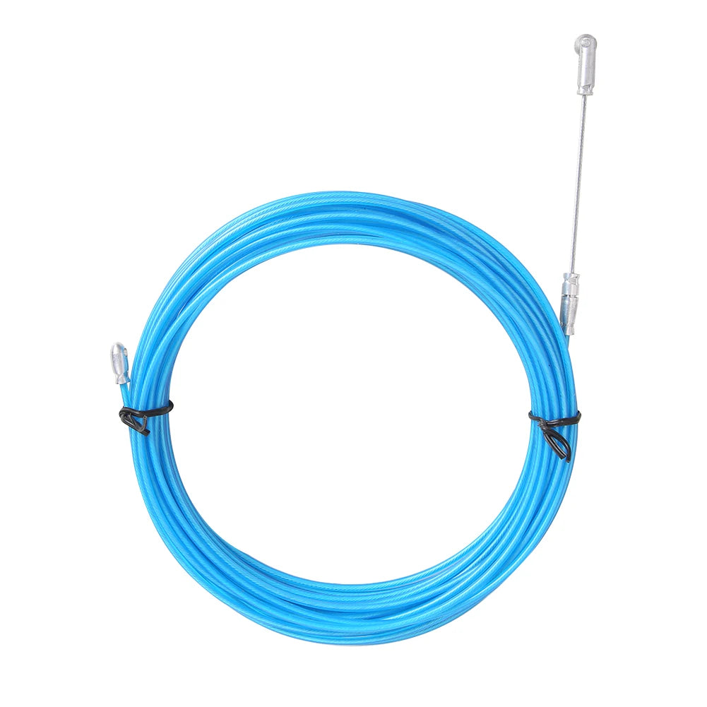 15/10/5M Fiberglass Cable Puller Electric Cable Guide Device Nylon Duct Snake Wire For Electrician Fish Tape Wire Aid Tool.