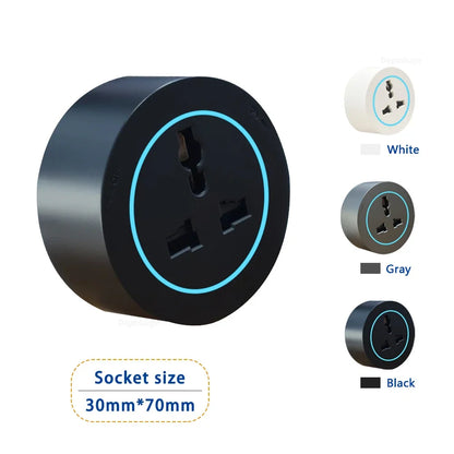 Wandsteckdose EU UK FR Korea Standard Home Küche Badezimmer Büro Wandsteckdosen Stecker Adapter Weiß Schwarz.