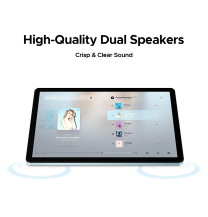 DOOGEE Tab A9 Pro+ Tablet PC Android 15 Dual Speakers 11'' Screen 30GB RAM (6GB+24G) 128GB 8580mAh Battery Widevine L1 Smart Pad