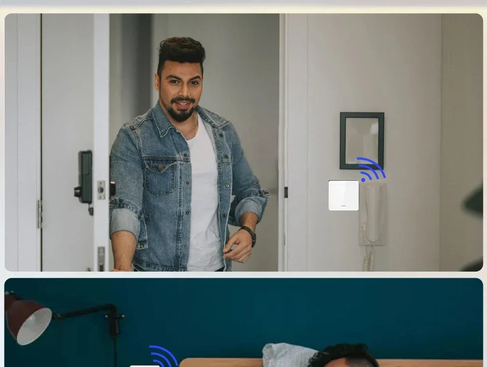 Drahtlose RF433MHz Fernbedienung Smart Switch 110V 220V 10A Relais Empfänger Wand Panel Schalter Led Lampe Fan EIN/AUS Licht Schalter.