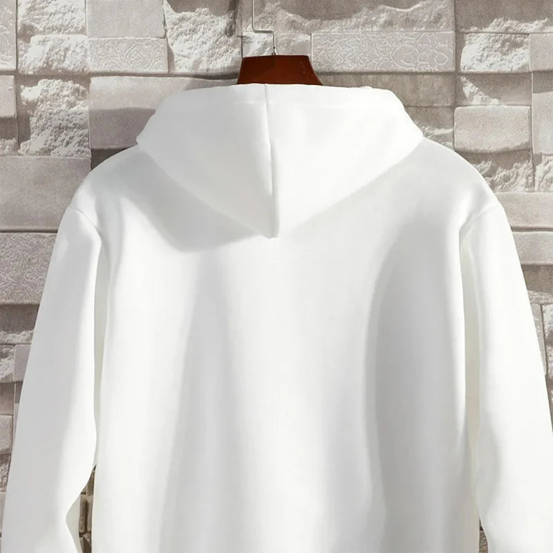 Reiß verschluss Hoodies Herbst Winter Herren neue Langarm Kapuze Sweatshirt Mode lässig männliche Outfit Sportswear Loose Fit Kleidung.