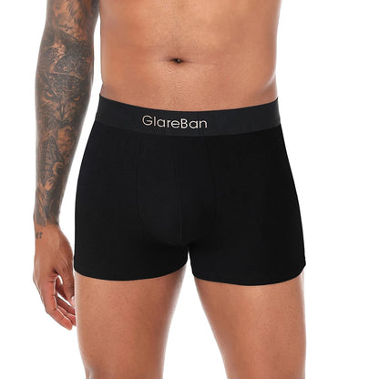 5 stück Pack Schwarz Gold Luxus Marke Baumwolle Boxer Shorts Männer Unterwäsche Weiche Männliche Unterhose für Männer Briefs Boxershorts Sport So