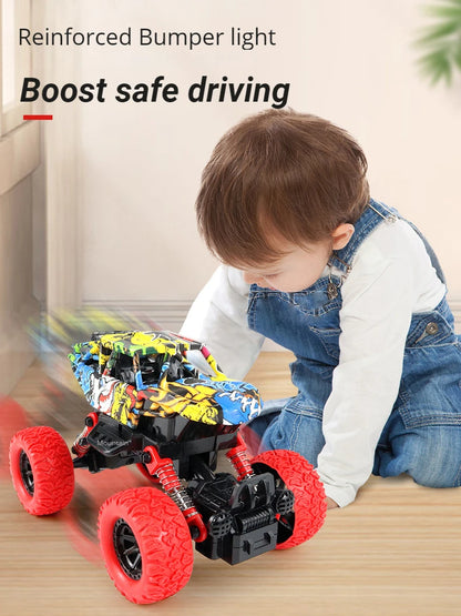 Children's toy car high-speed off-road vehicle outdoor toy off-road vehicle model inertia climbing stunt vehicle children's gift.
