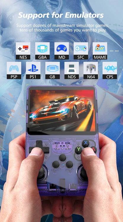 R36S/ R36H  Handheld Video Game Console Linux System 3.5 Inch IPS Screen Portable Retro Pocket Video Player Gifts For Christmas.