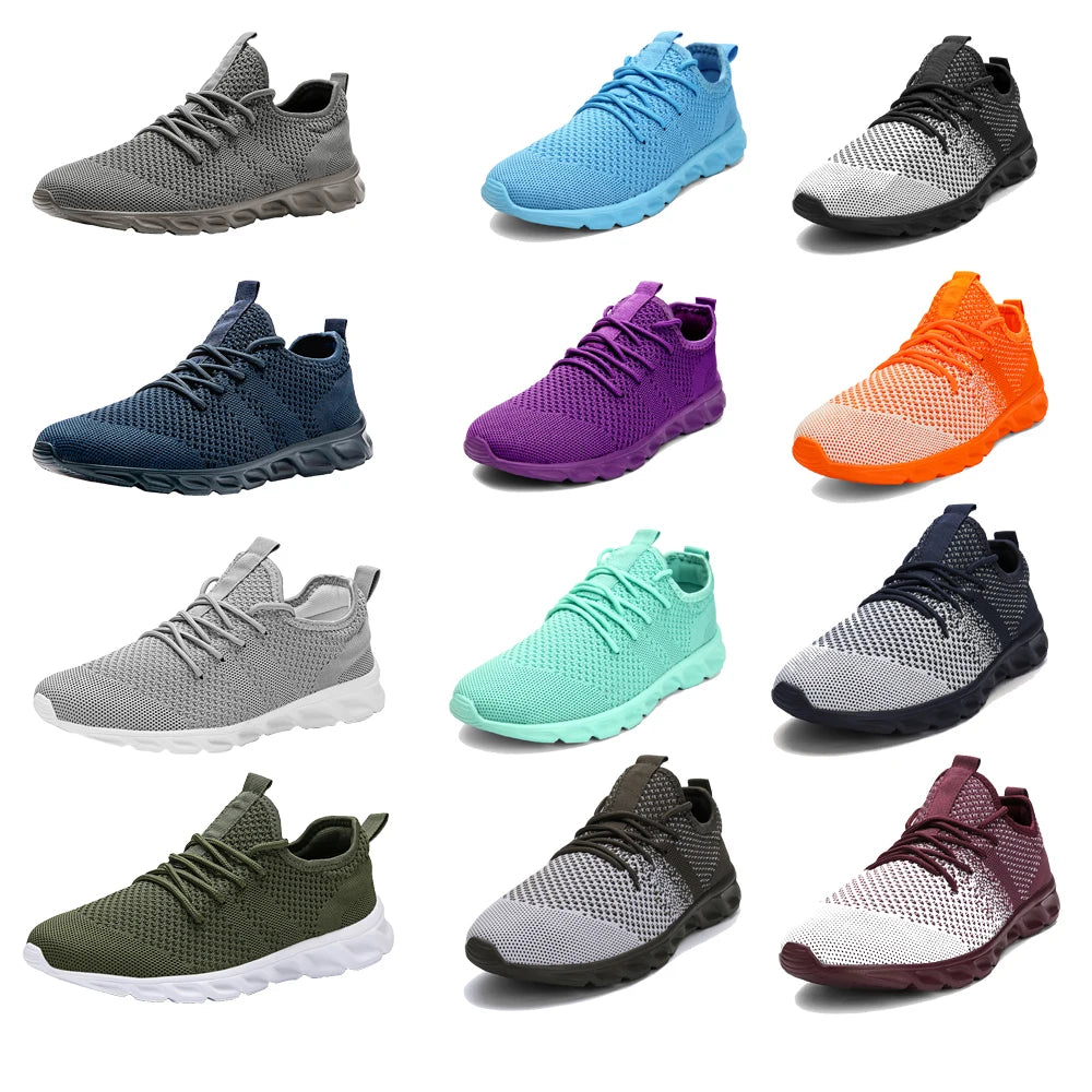 Hot Sale Light Man Running Shoes Comfortable Breathable Men's Sneaker Casual Antiskid and Wear-resistant Jogging Men Sport Shoes.
