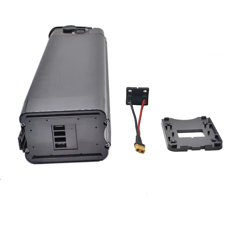 Silver Fish 36V/48V/60V 10Ah 20A lithium battery pack suitable for 1800W handheld folding two wheeled scooter battery+5A charger.