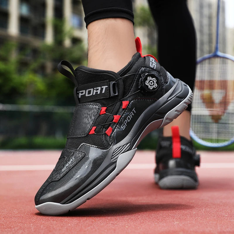 Badminton Shoes Men Anti Slip Cushioning Shoes High-quality Tennis Shoes Outdoor Sports Pro Sneakers Men and Women.