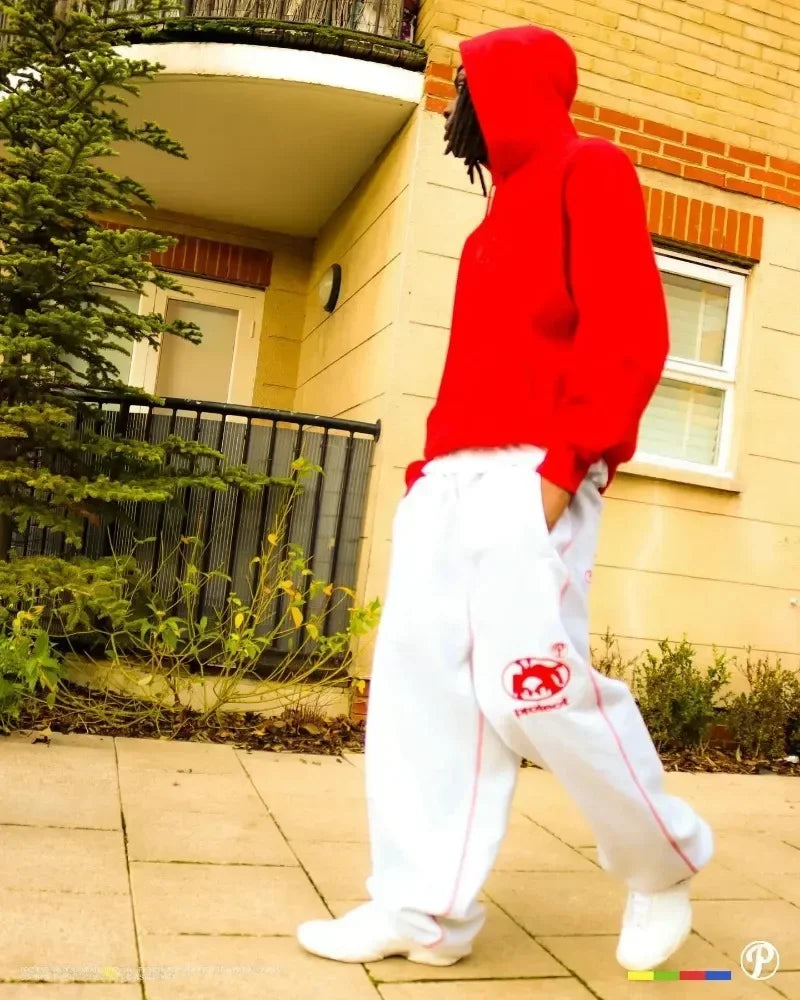 Streetwear PROTECT Mode Brief Stickerei Lose Jogginghose männer Und frauen Y2K Harajuku Hip-Hop Gothic Casual Joker Hosen.