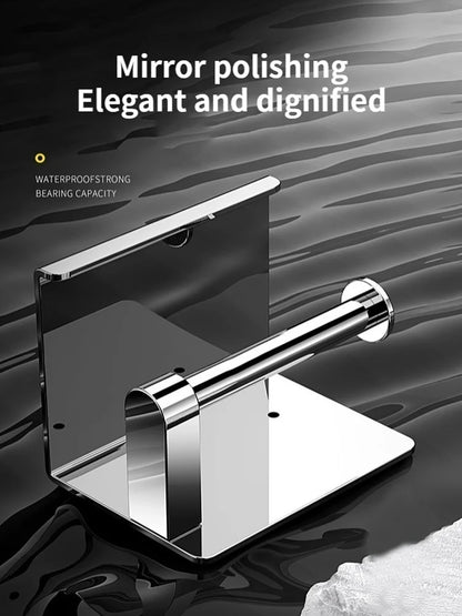 Badezimmer-Toilettenpapierhalter aus Edelstahl 304, wasserdichte Rollenpapierbox, Taschentuchbox, Halter, Badezimmer-Hardware-Zubehör