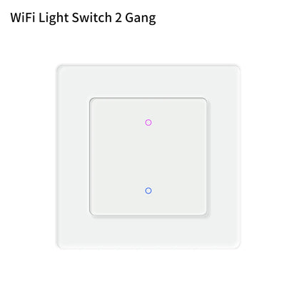 AVATTO Tuya WiFi Smart Licht Schalter Motorisierte Jalousien Shutter Vorhang Schalter Touch Glas Schalter Funktioniert Mit Alexa Google Hause
