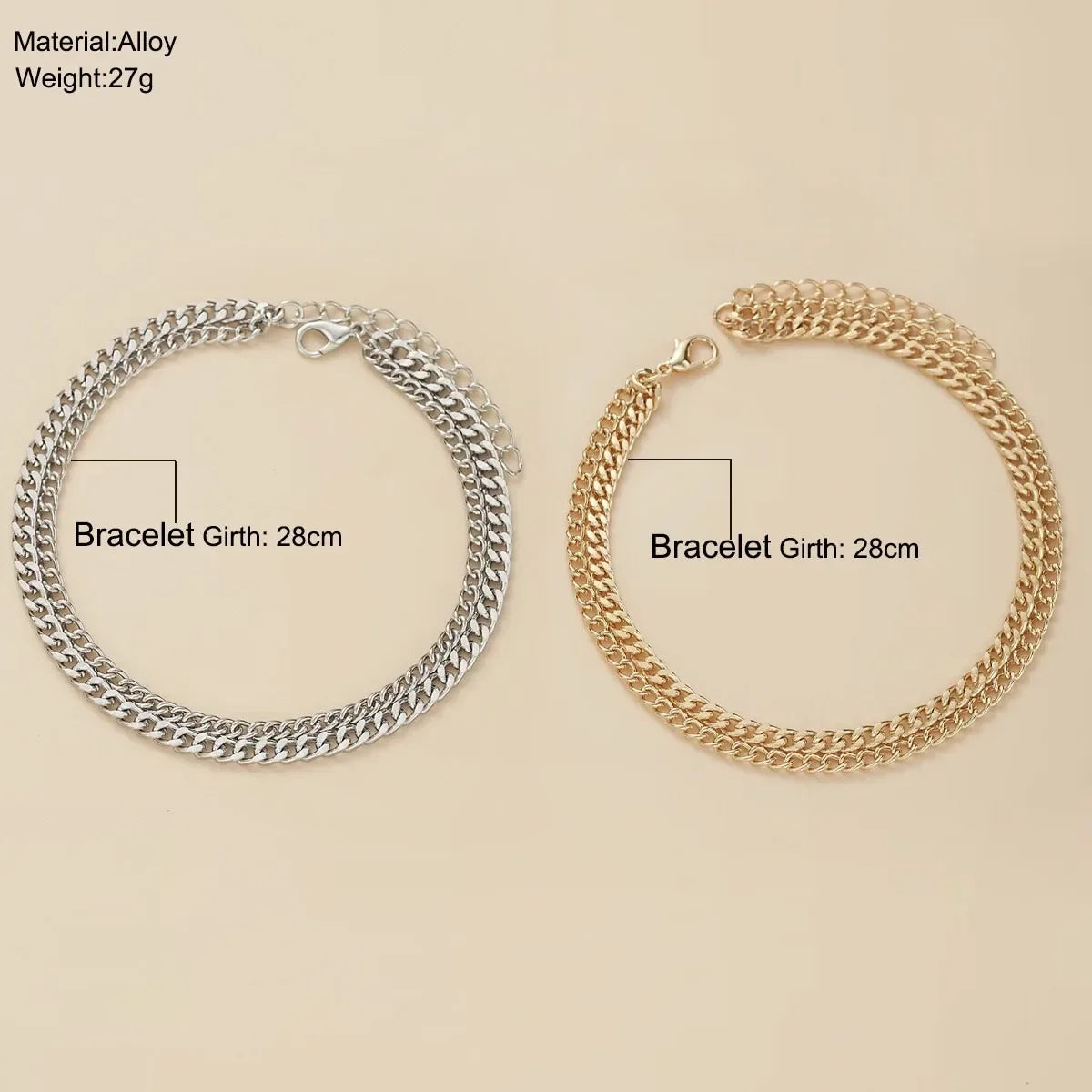 Gold Ankle Bracelets for Women K Gold Plated/Silver Anklets for Women Waterproof Minimalist Cuban Link Anklets Set Gift.