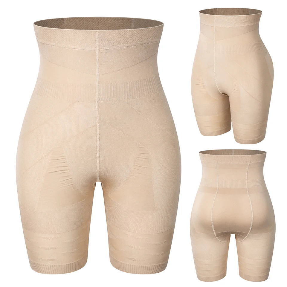 Männer Body Shaper Bauch-steuer Shorts Shapewear Bauch Gürtel Boxer Briefs Hohe Taille Abnehmen Unterwäsche Bein Kompression Höschen