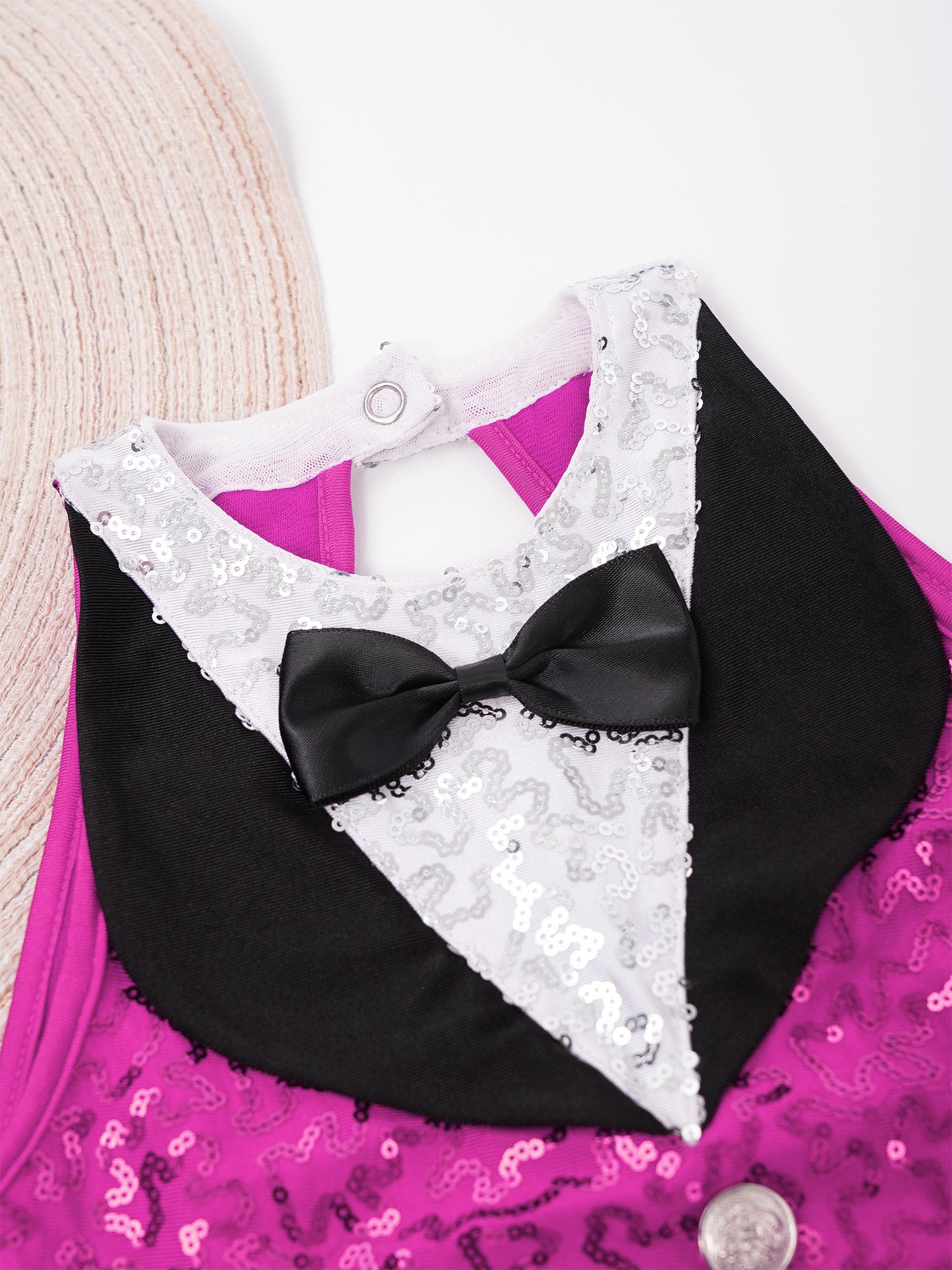 Kind Mädchen Ärmellose Glänzende Pailletten Quaste Boyshorts Kleid Latin Jazz Dance Cha-cha Samba Bühne Leistung Kostüm Dancewear.