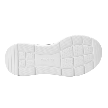 FitVille Herrenschuhe zum Hineinschlüpfen, leichte, breite Breite für Plattfüße, Plantarfasziitis, Fersenschmerzlinderung