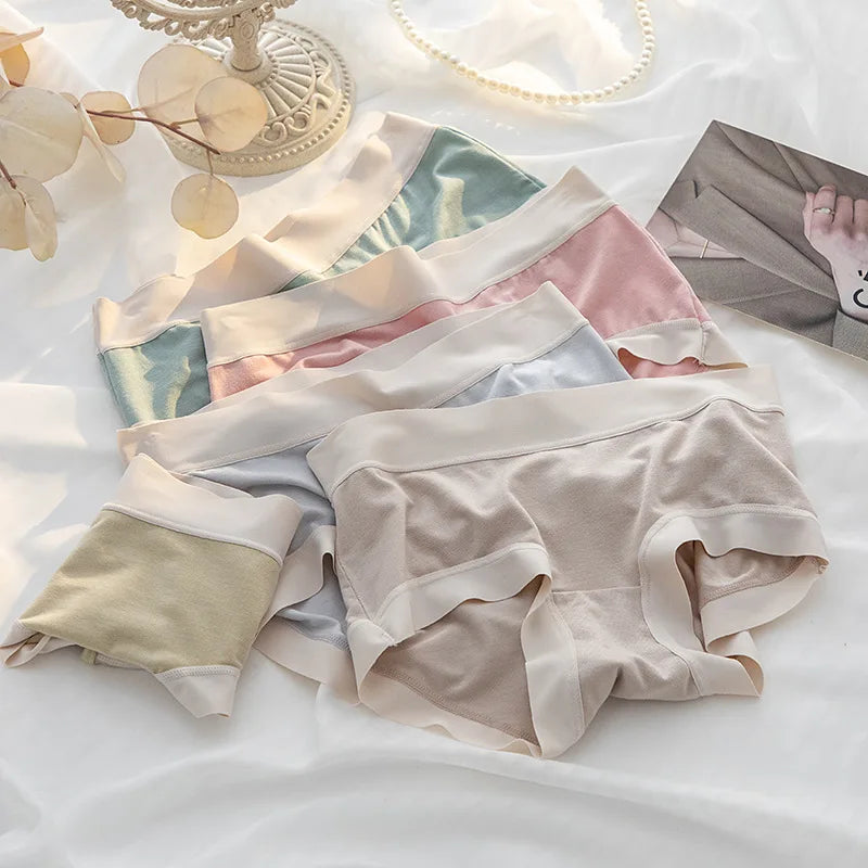 M-XL Women's Modal Panties Seamless Underwear Cotton Breathable Female Underpants Girls Briefs Plus Size Sexy Intimates Lingerie.
