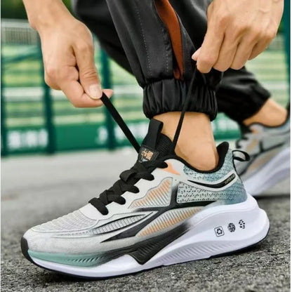 Outdoor Men Running Shoes Breathable Male Casual Walking Sneakers Lightweight Sport Shoes Comfortable Athletic Training Footwear
