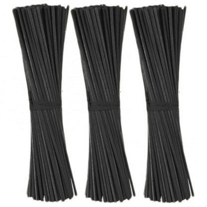 100Pcs Reed Diffuser Sticks Wooden Rattan Fiber Fragrance Decor Replacement Rod.