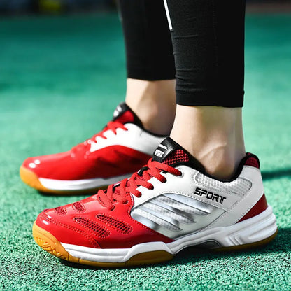 Badminton Shoes Court Tennis Sneakers for Training Volleyball Indoor Outdoor Professional Men Women Breathable Sport Big Size