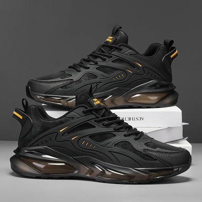 YRZL Herren-Turnschuhe, lässig, Sport, atmungsaktiv, Laufschuhe, bequemes Gehen, leichter Mesh-Schuh, Outdoor, rutschfest, Tennis-Mann.