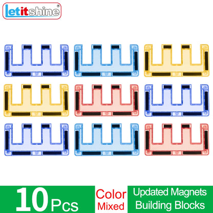 Montessori Magnetic Toys Education Stem Developmental Building Blocks Magnet Tiles Construction Bricks Kids Baby Boy Puzzle Game