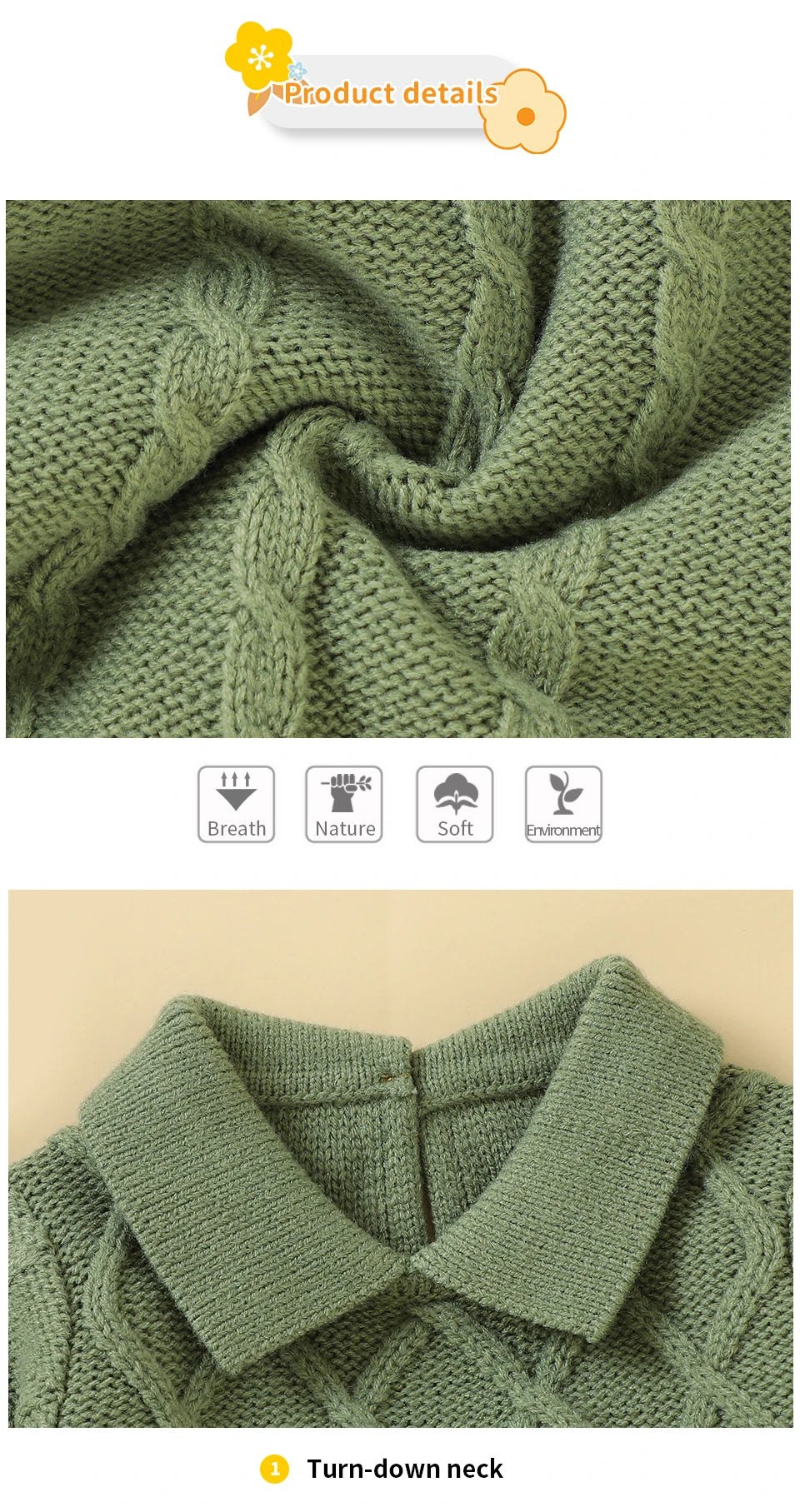 White Baby Girl Rompers Clothes Winter Long Sleeve Knitted Newborn Infant Boy Jumpsuits Hats Outfits Sets 0-18m Toddler Playsuit