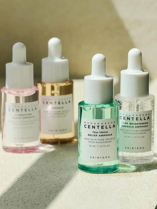 Skin1004 Angel Skin Care Centella Four-color Repair Essence Ampoule Facial Whitening and Moisturizing Korean Skin Care Products.