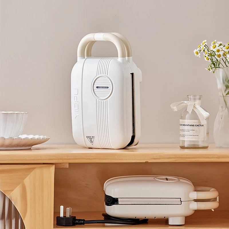 Electric Sandwich Maker Multifunctional Waffle Machine Toaster Baker Breakfast Machine Takoyaki Pancake Donuts Sandwichera 220V.