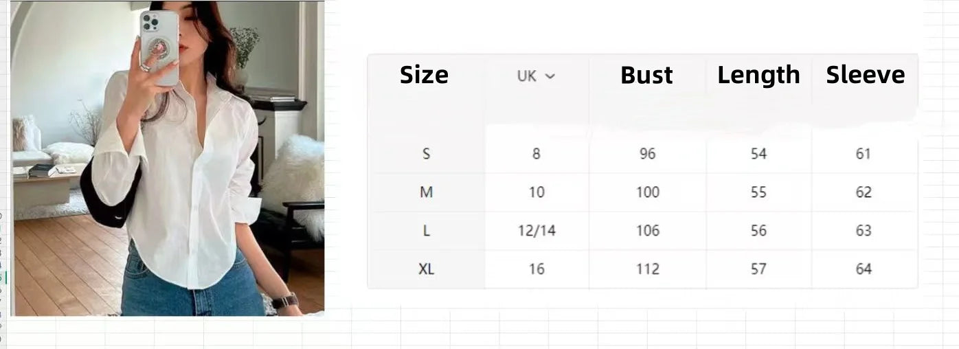 2025 New Spring Autumn Shirts Fashion Women Solid Long Sleeve Single Breasted Slim Blouses Casual Office Lady Commute Outwear.