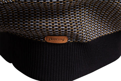 AIOPESON Classic Striped Knitwear Men Cotton Blend Sweater Mock Neck Warm Thickened Old Money Luxury Winter Sweaters for Men.