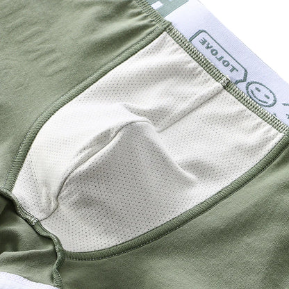 6 teile/los Baumwolle Männer Unterwäsche Mode Männlichen Große Größe Boxershorts Männer Unterwäsche Komfortable Feste Unterhose Neue Stil Männer Boxer