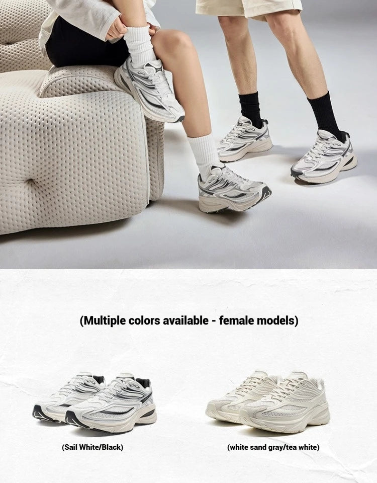 Xtep Little Basque 2 Freizeitschuhe für Herren, 20225, Sommer, Vintage, atmungsaktiv, bequem, rutschfest, langlebig 875219320017.