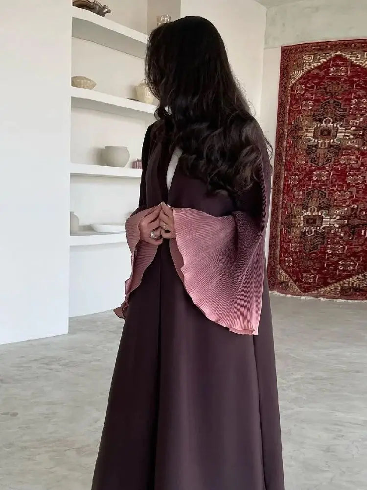 Ramadan Open Abaya Damen Dubai Arabic Islam Prayer Clothes Muslim African Dresses For Women Kebaya Kaftan Robe Musulmane Femme.