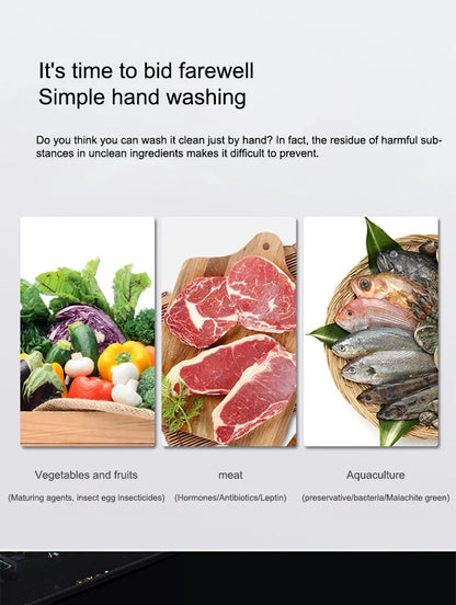 Kitchen Sink Stainless Steel Dishwashing Sink Ultrasonic Sink Dishwasher Multifunctional Intelligent Net Washer For Kitchen