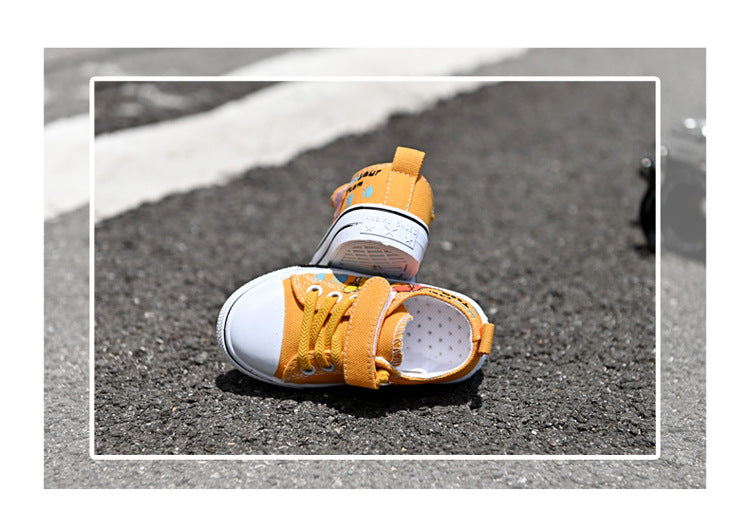 Children Canvas Shoes Boys and Girls Shoes Baby Casual Low Top Shoes Fashion Spring Autumn Breathable Single Shoes zapatos niña.