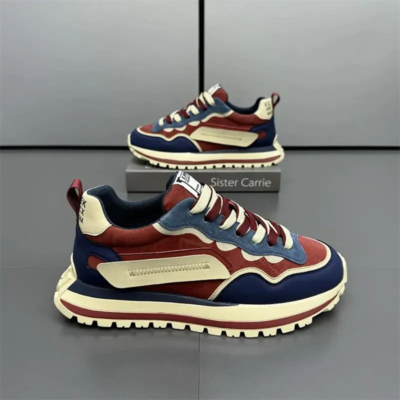 New Men's Sneakers Luxury Designer Casual Shoes for Men Platform Running Shoes Fashion High Quality Sports Shoes Tenis Masculino.