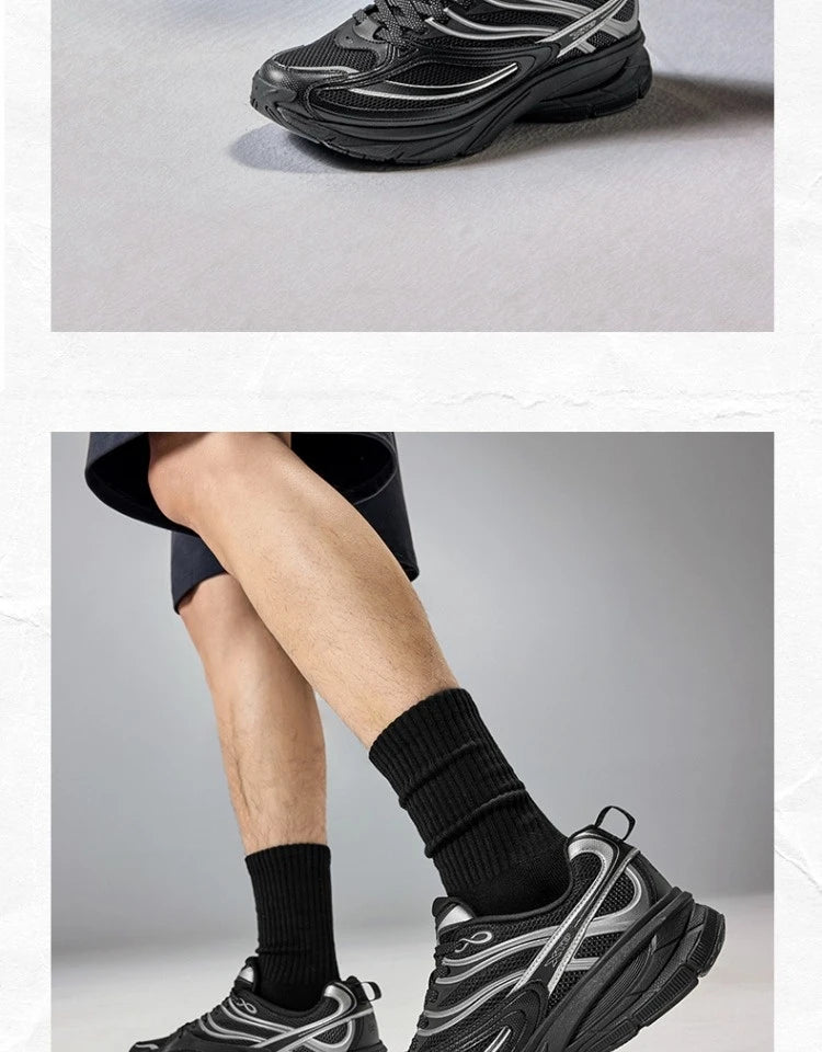 Xtep Little Basque 2 Freizeitschuhe für Herren, 20225, Sommer, Vintage, atmungsaktiv, bequem, rutschfest, langlebig 875219320017