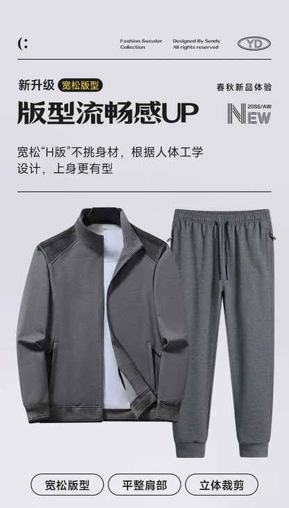 New Men`s Basketball Tracksuit Casual Joggers Sportswear Jackets And Pants 2 Piece Sets Hip Hop Running Sports Suit Men clothing.