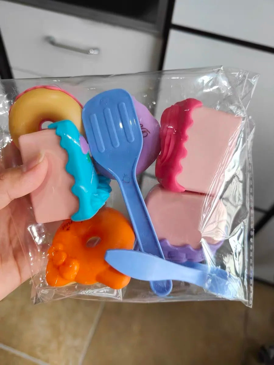 Kids Tea Party Set For Little Girls Mermaid Gift Pretend Toy Tin Tea Set Princess Tea Time Kitchen Pretend Play Tea Set Gift