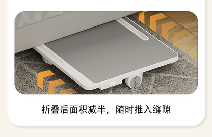 Ai Mu Xianshen Computertisch, Bettplatte, zusammenklappbar, einfach, für Zuhause, Schlafzimmer, Sitzboden, Erkerfenster, Laptop, Büro, kleines Schreibtischbrett