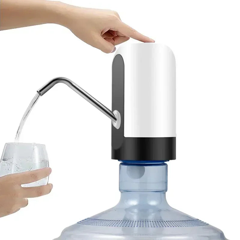 Drinking fountain Electric Portable Water Pump Dispenser USB Charging Automatic Drinking Bottle Switch Silent Touch 19 liters.