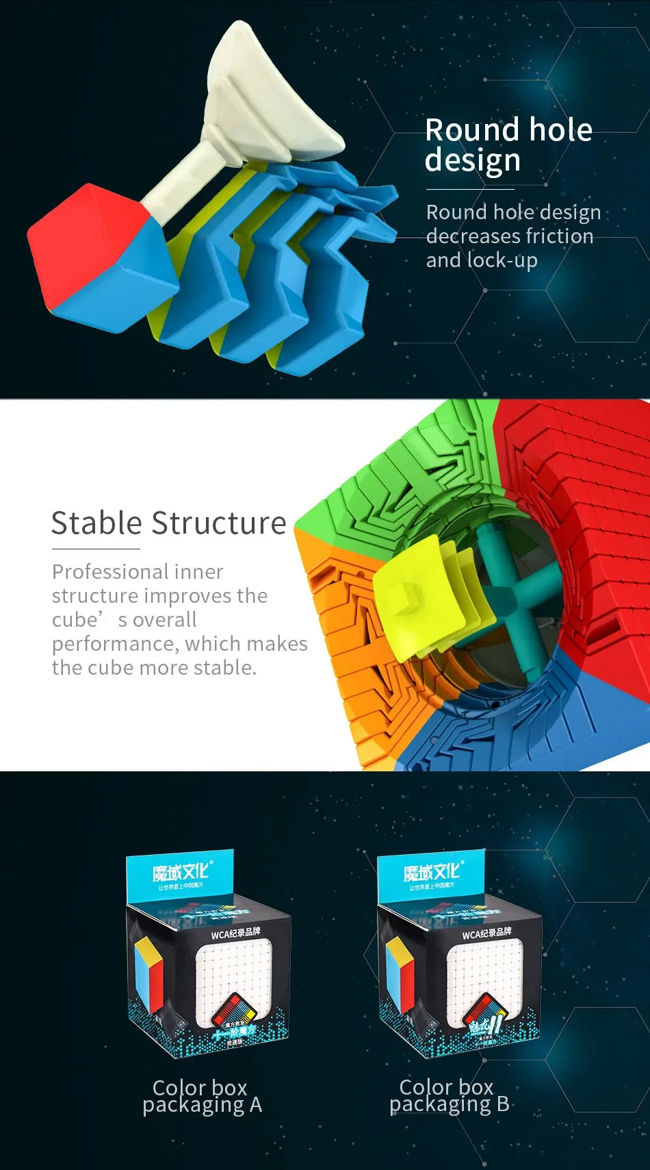 MOYU Meilong 9x9 10x10 11x11 12x12 13x13 Magic Cubes Speed Puzzle Cubes Toys Professional Puzzle Cubo MagicoToys Speed Cube