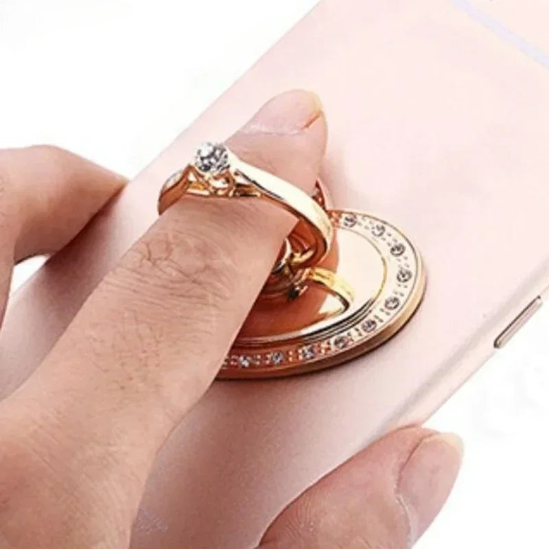 Heart-shaped Diamond Mobile Phone Holder  Phone Ring Holder Accessories.