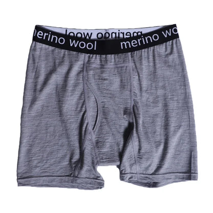 Herren-Boxershorts aus Merinowolle, Herrenunterwäsche, 100 % Merinowolle, Herren-Boxershorts aus Merinowolle, weich, bequem, atmungsaktiv, feuchtigkeitsableitend, USA-Größe