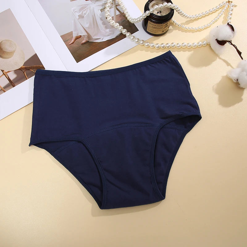 Women's Menstrual Panties High Waisted 5-layer Physiological Periods Pants Ultra Intimates Female Underwear Breathable Lingerie