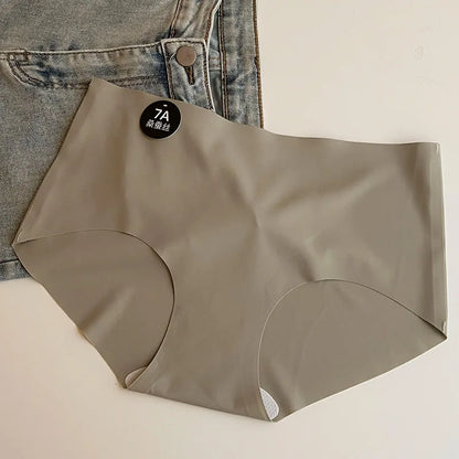 Seamless Soft Underpants Lingerie Underwear Ultral Thin Women's Panties Sexy High Elastic Invisible Briefs